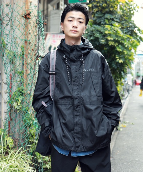 当時物/GERRY/マウンテンパーカー メンズ GERRY 「GERRY」 マウンテンパーカー MEDIUM ブラック メンズ