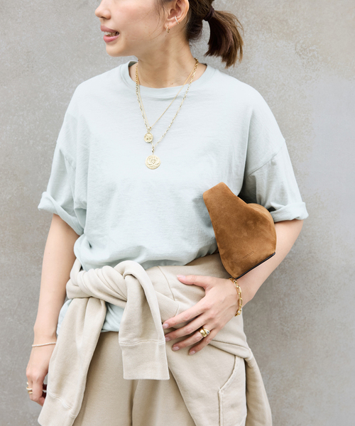 Garment Dye Tシャツピンク　Deuxieme Classe Deuxieme Classe tシャツ * Garment Dye Tシャツ レディース