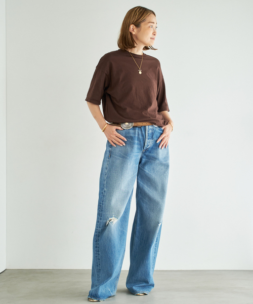 新品未使用品 Deuxieme Classe Garment Dye Tシャツ Deuxieme Classe tシャツ * Garment Dye Tシャツ レディース