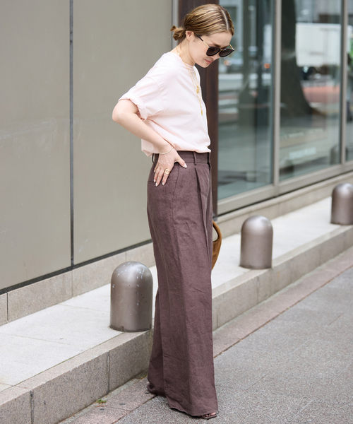 Deuxieme Classe tシャツ * Garment Dye Tシャツ レディース