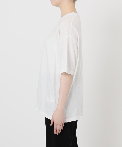 「Deuxieme Classe」 半袖Tシャツ - ホワイト レディース Deuxieme Classe tシャツ * Garment Dye Tシャツ レディース