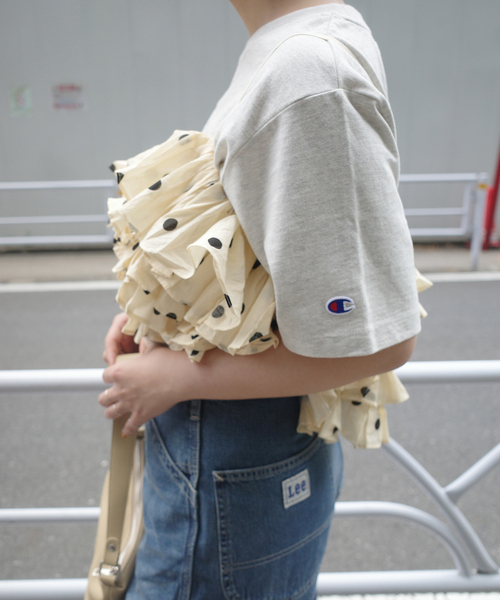 新品未使用品　Crinklecrinklecrinkle ドット フリル キャミ セール】crinkle crinkle crinkle ドットフリルキャミ CC-3538