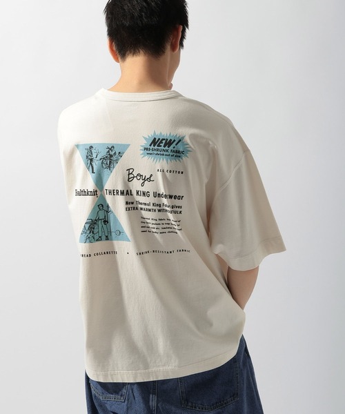 Healthknit（ヘルスニット） tシャツ 「」別注バックプリント