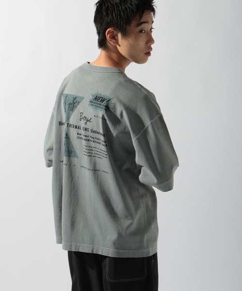 Healthknit（ヘルスニット） tシャツ 「」別注バックプリント