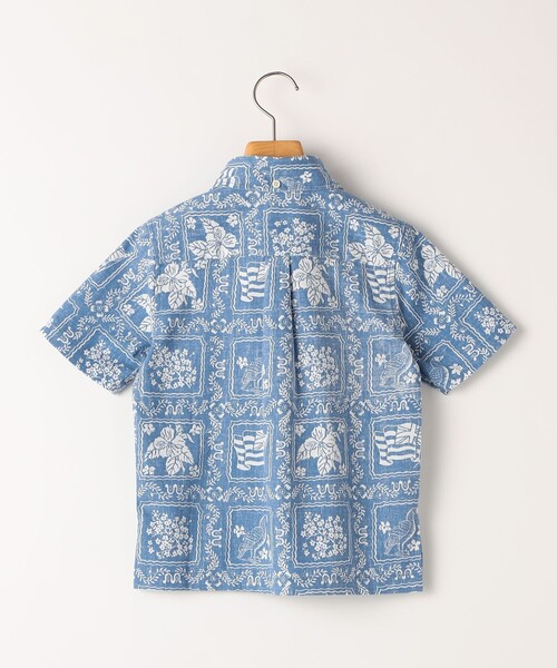 アロハシャツ ブラウス シャツ Reyn Spooner:110〜130cm/ ボタン フロント シャツ キッズ 子供服 男の子の画像