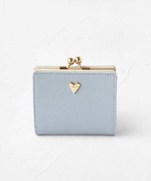 ♦TOCCAトッカ♦二つ折り財布 美品 TOCCA（トッカ）の「TINY RIBBON BIFOLD WALLET 2つ折り財布