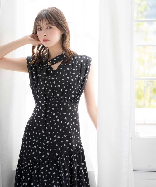 定価18,700円⭐️Noela ドッド柄ワンピース Noela ワンピース デザインドットワンピ : ZOZOTOWN Yahoo!店