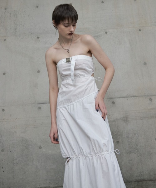 jose moon ベアトップ JOSE MOON チューブトップ ベアトップ ZIP UP BUSTIER/ジップ