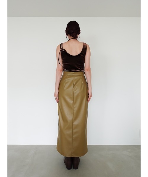 sahara（サハラ） スカート Belt Design Zip Skirt/ベルトデザイン