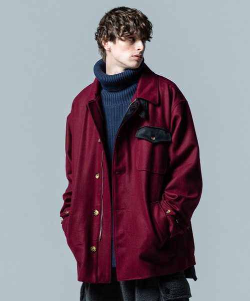 glamb（グラム） コート L レッド メンズ : ZOZOTOWN Yahoo!店 - 通販