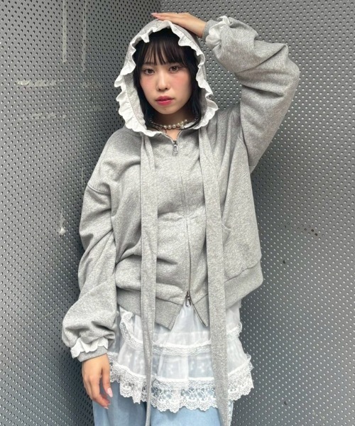 Candy Stripper（キャンディーストリッパー） パーカー BIG RIBBON