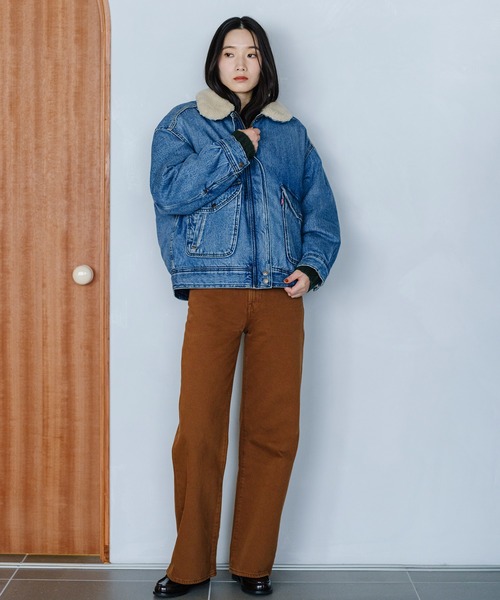 Levi's（リーバイス） ワイドパンツ ジーンズ デニム デニムパンツ