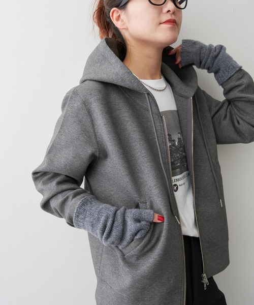 Spick and Span ストレッチジップフードパーカー 追加2》ストレッチジップフードパーカー （パーカー）｜Spick