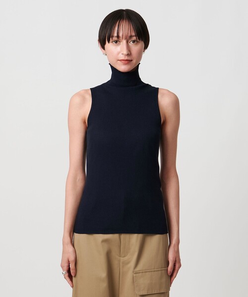 UNITED ARROWS リブ タートルネック ニット セーター リブ タートルネック ニット
