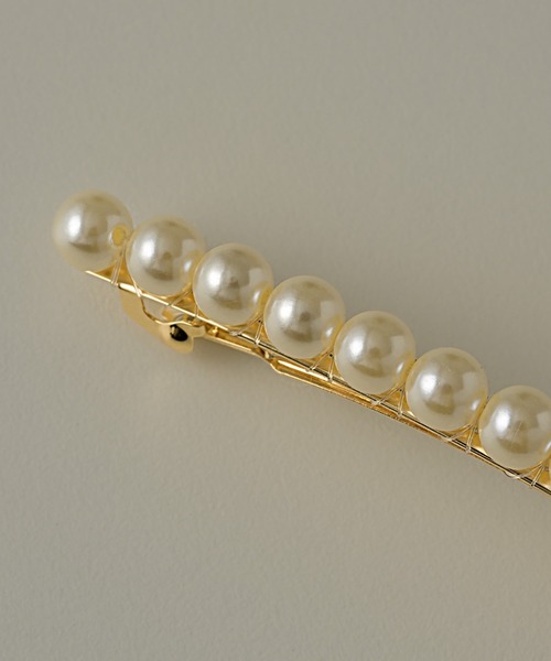 muku ヘアクリップ VALLETTA/PEARL LINE : ZOZOTOWN Yahoo!店 - 通販