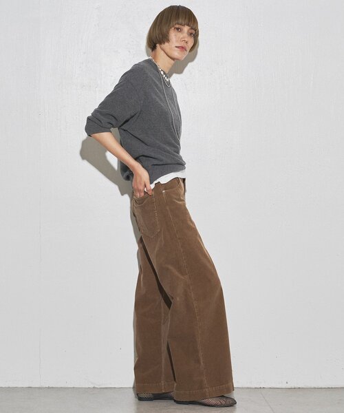 Whim Gazette（ウィム ガゼット） パンツ 「GEMINI」コーデュロイ