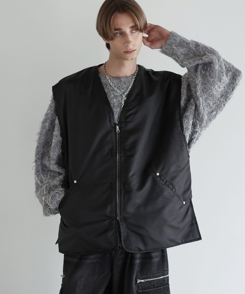 SOCCE ベスト ジレ キルティングリバーシブルベスト メンズ レディース