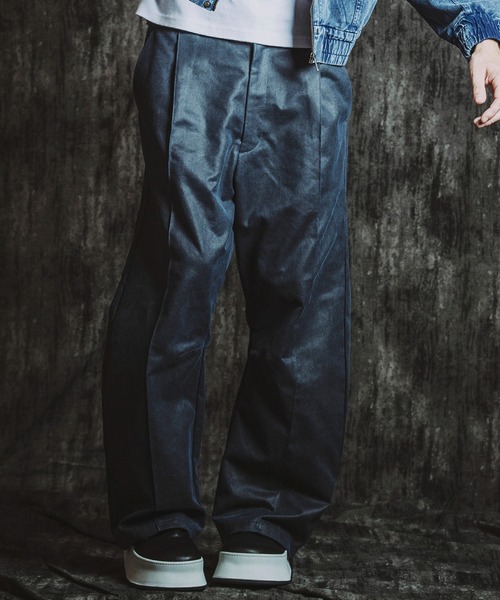 NO ID.（ノーアイディー） パンツ 「NO ID.」Coating Twill Cocoon