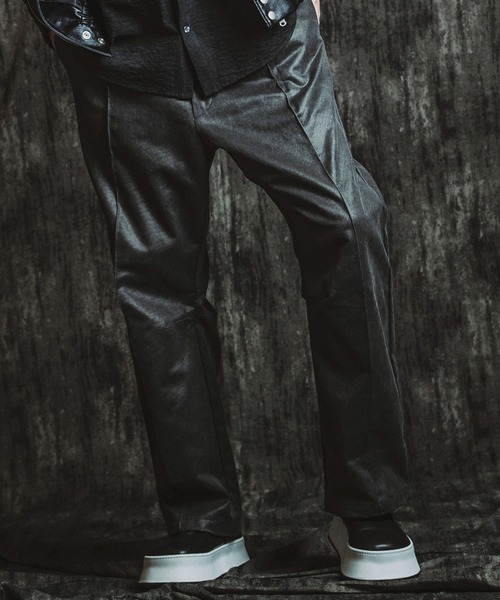 NO ID.（ノーアイディー） パンツ 「NO ID.」Coating Twill Cocoon