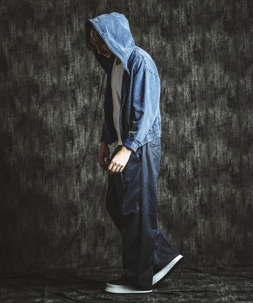 NO ID.（ノーアイディー） パンツ 「NO ID.」Coating Twill Cocoon