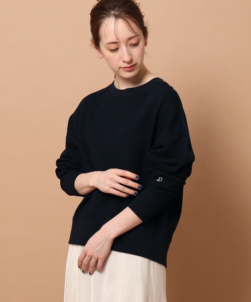 「DRESSTERIOR」 スウェットカットソー 38 ベージュ レディース_画像4