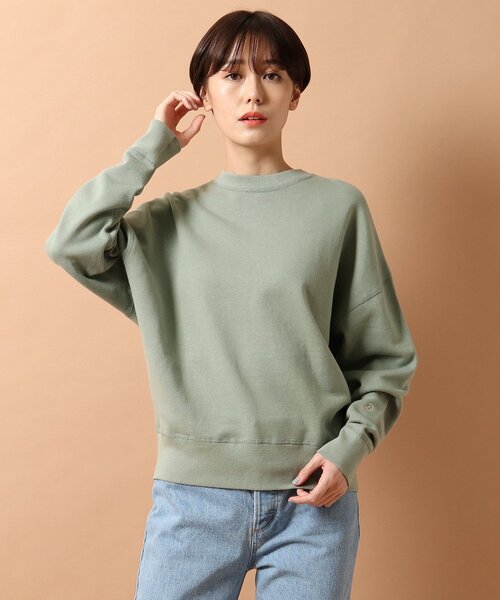 「DRESSTERIOR」 スウェットカットソー 38 ベージュ レディース_画像6