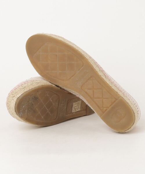 CHANEL（シャネル） エスパドリーユ 39 ピンク レディース : ZOZOTOWN