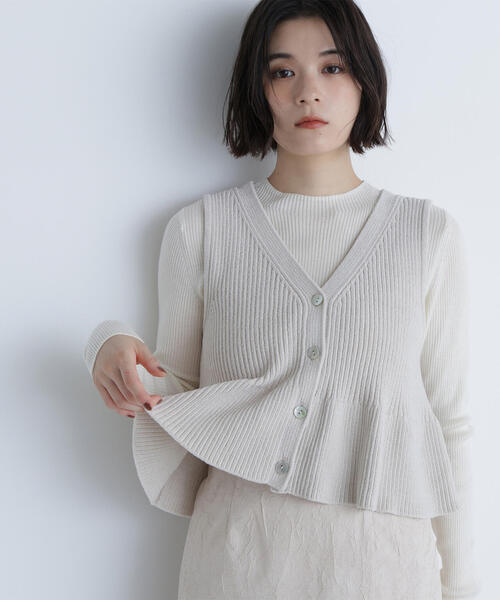 NATURAL BEAUTY BASIC（ナチュラルビューティーベーシック） ニット