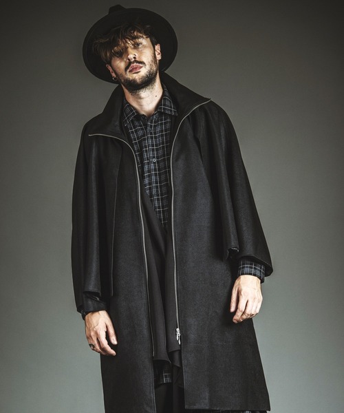 NO ID.（ノーアイディー） シャツ 「NO ID.」Drape Long Shirt