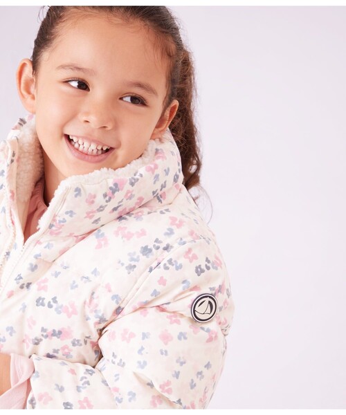 PETIT BATEAU（プチバトー） ダウン アウター 中綿入りフード
