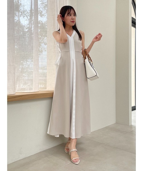 SNIDEL（スナイデル） ノースリーブワンピース 1 グレー レディース