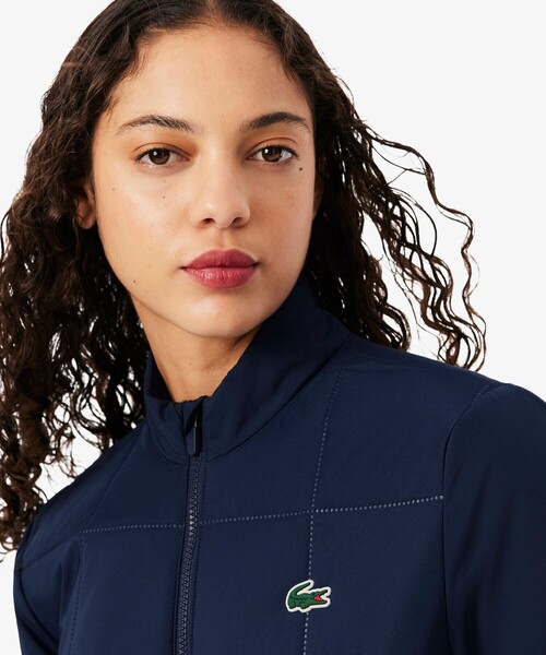 ラコステ　LACOSTE ダウン　ジャケット　ゴルフ モノグラムプリントダウンジャケット BF5834 - ラコステ（LACOSTE