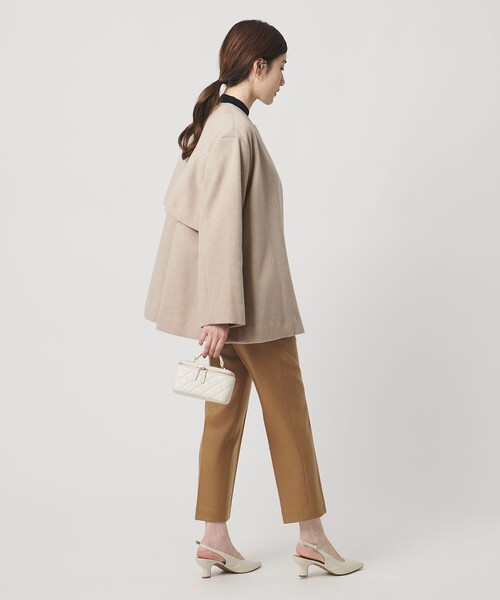 ユナイテッドアローズ　ショート　ポンチョ　コート　ベージュ ユナイテッドアローズ ショート ポンチョ コート ベージュ