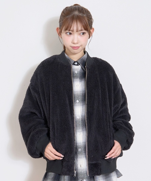 LOVETOXIC ma1 ma-1 リバーシブルMA1 キッズ 子供服 女の子 : ZOZOTOWN