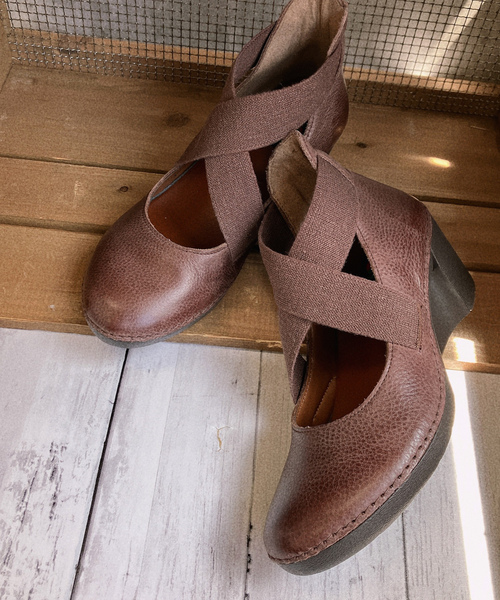 「Noubel Voug Relax」 パンプス 24cm ブルー レディース_画像5