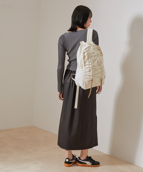 「NERGY」 長袖カットソー FREE スミクロ レディース_画像4