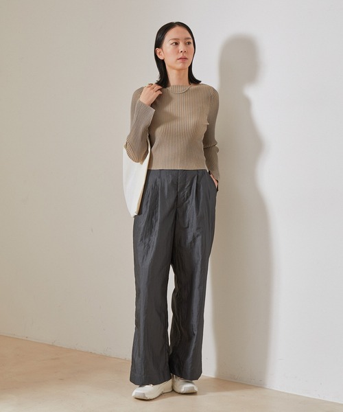 「NERGY」 長袖カットソー FREE スミクロ レディース_画像5