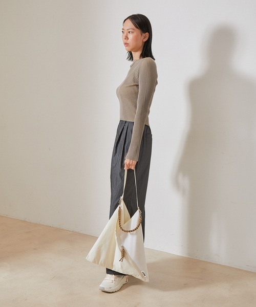 「NERGY」 長袖カットソー FREE スミクロ レディース_画像6