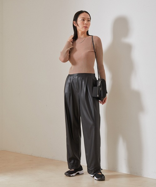 「NERGY」 長袖カットソー FREE スミクロ レディース_画像7