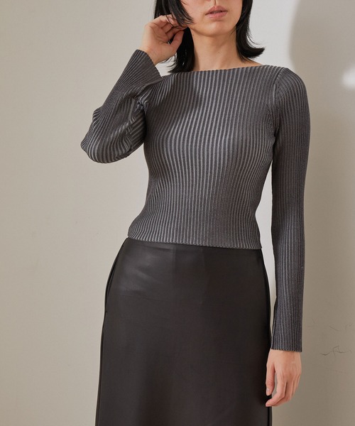 「NERGY」 長袖カットソー FREE スミクロ レディース_画像8