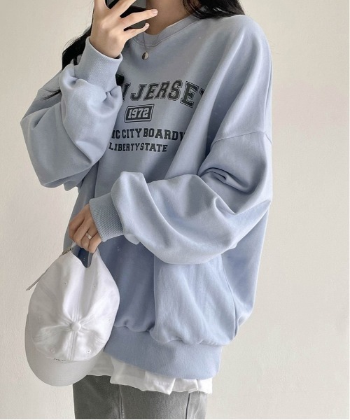 「SONA」 「sonyunara」スウェットカットソー FREE グレー レディース_画像3