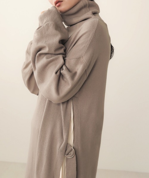 「Bab」 ニットワンピース FREE ブラック レディース_画像4