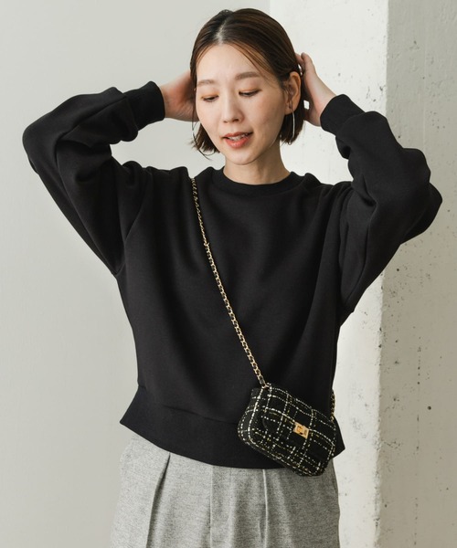 「F by ROSSO」 スウェットカットソー FREE ネイビー レディース_画像4