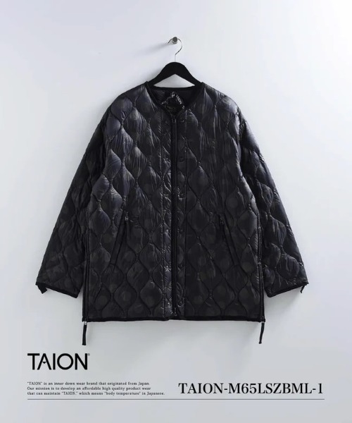 TAION（タイオン） ダウンジャケット ダウン TAION MILITARY M65 LINER