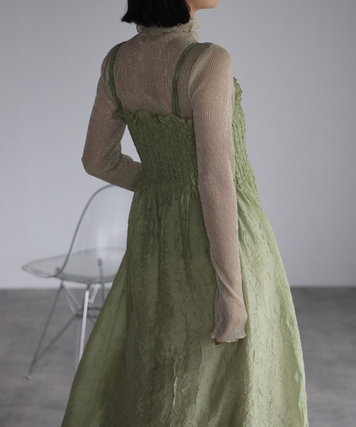 「r.」 長袖ニット FREE ライトベージュ レディース_画像4