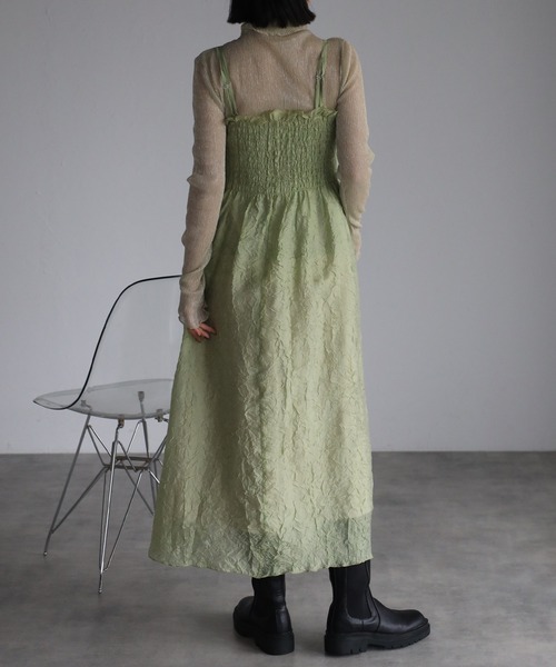 「r.」 長袖ニット FREE ライトベージュ レディース_画像8