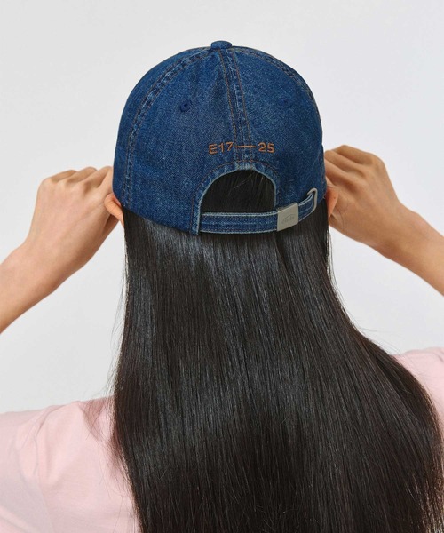 emis キャップ 帽子 ONE TONE WASHED DENIM BALL CAP レディース