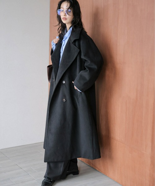 La-gemme（ラジェム） ステンカラーコート コート スタンドカラー