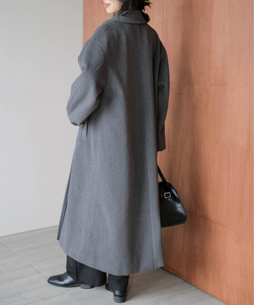 La-gemme（ラジェム） ステンカラーコート コート スタンドカラー
