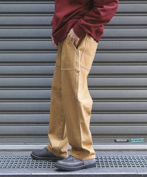 niko and…（ニコアンド） デニムパンツ LARGE ブラウン メンズ